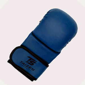 Gants de grappling personnalisés en gros, en cuir PU, anti-humidité, avec fermeture auto-agrippante, pour arts martiaux, haute qualité - Product Image 2
