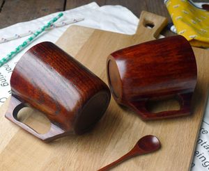 Lavie Creations Handcrafted Natural Wooden Classic Eco-friendly 200ml Serving <b>Cups</b> <b>Set</b> for Tea Business Gifts Home Decor - Product Image 3