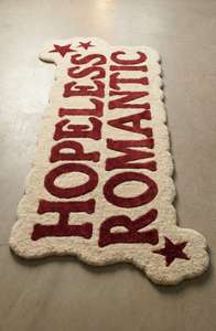Alfombra Moderna Premium de Lana Blanca Borgoña, Antideslizante, de Pelo Medio, con Diseño Gráfico, Hecha a Mano para Decoración del Hogar - Product Image 3