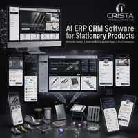 Logiciel ERP CRM IA pour la conception de sites web de papeterie, applications mobiles Android iOS, plugin WordPress Shopify, e-commerce IA