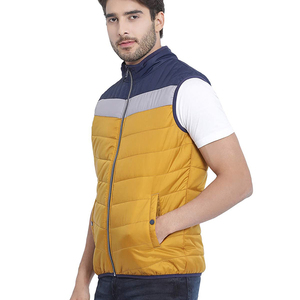 New Custom <b>Men</b> Jacket Fashion Winter Wear Down Puffer Packable <b>Vest</b> Half Sleeveless Jacket New High Quality Puffer Jacket - Product Image 3