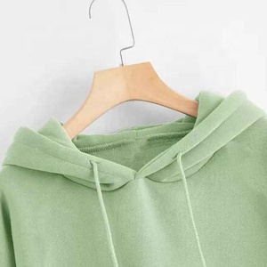 Women's Red Hooded Sweatshirt Full Sleeve Knitted Casual Solid Color Breathable <b>Winter</b> <b>Hoodie</b> - Product Image 6