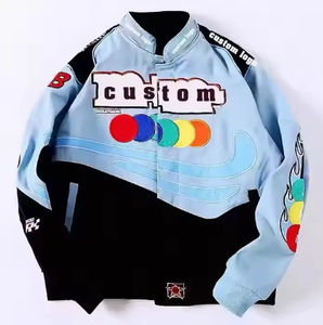 Meilleures ventes : Vêtements moto personnalisés OEM en coton, grandes tailles, respirants, séchage rapide, été/hiver, avec patchs brodés personnalisés - Product Image 5