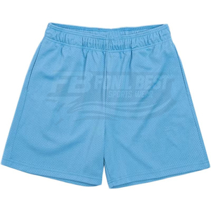 Pantalones Cortos Casuales de Verano para Hombre, Hechos de 100% Algodón Tejido Transpirable, con Logotipo Frontal, Diseño Personalizado, Servicio OEM - Product Image 2