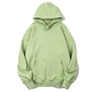 Sweat à capuche décontracté surdimensionné pour homme avec logo personnalisé brodé, poche, dernier design, haute qualité, respirant, polyester/coton - Product Image 6