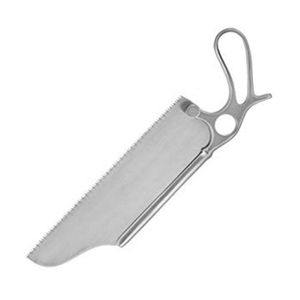 Scie à os de qualité chirurgicale, en acier inoxydable allemand, lame de coupe manuelle tranchante, certifiée CE, poignée confortable pour usage médical - Product Image 5