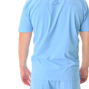 Tenues d'infirmières sur mesure grandes tailles pour femmes, uniformes de travail en coton tissé imprimé de haute qualité, hauts de jogging 100 % coton, utilisation hospitalière, sans coutures - Product Image 6