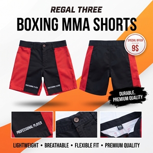 Shorts de combat MMA professionnels à taille boutonnée, haute performance, respirants, pour entraînement en salle et kickboxing - Product Image 6