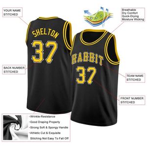 Camiseta de baloncesto con estampado personalizado a la moda, chaleco de entrenamiento para juegos al aire libre, camiseta de baloncesto única personalizada de talla grande para adultos unisex - Product Image 3