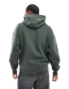 Sudaderas con Capucha Gruesas de Algodón de 500 GSM de Alta Calidad, Lisas, con Cordón, Unisex, con Logotipo Personalizado, Tallas Grandes para Hombre - Product Image 2