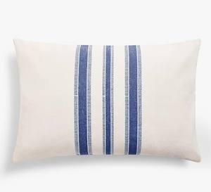 Funda de Cojín Decorativa de Algodón Nórdico a Rayas con Borlas y Flecos, Funda de Algodón para Cojín de Sofá, Cama o Sillón - Product Image 2