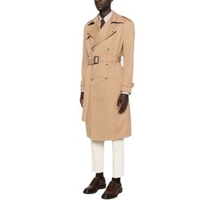 Abrigo de Invierno Cálido para Hombre, Gabardina Ecológica y Transpirable, Gabardina Regular con Cinturón, 100% Poliéster - Product Image 4