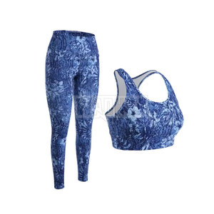 Nuevo Conjunto de Yoga de Dos Piezas Ecológico, de Secado Rápido, Transpirable, Tallas Grandes, Alta Elasticidad, Leggings Ajustados con Cintura Elástica - Product Image 1