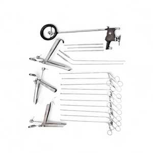 Set de Laringoscopio Endoscópico ENT con Pedestal, Instrumentos de Microcirugía Laríngea de Acero Inoxidable, Kit Hospitalario para Perros - Product Image 3