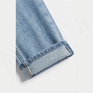 Vente à chaud de jeans déchirés grande taille pour hommes respirants sur mesure pantalons en jean évasés pour garçons pantalons en jean en gros - Product Image 4