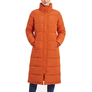 Manteau d'hiver long matelassé pour femme, chaud et épais, avec capuche, en duvet, veste longue pour femme - Product Image 6