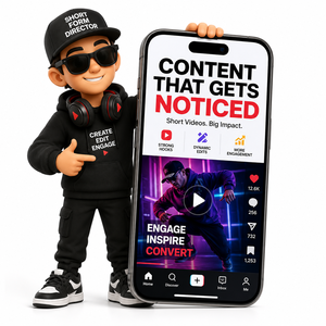 Création de vidéos courtes pour marques avec des hooks clairs, édition dynamique et contenu social IA prêt à l'emploi pour la croissance en ligne mondiale - Product Image 1