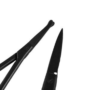 Tijeras para Uñas de Acero Inoxidable de Alta Precisión con Hoja Curva para el Cuidado de las Cutículas, Diseño Duradero - Product Image 2