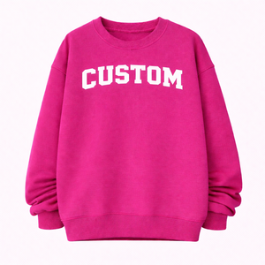 Sweat-shirt décontracté pour femme, coupe ample, col montant, avec badge à sequins sur le devant, style streetwear, idéal pour l'hiver - Product Image 1