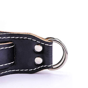 Hot Selling Comfortable Lightweight Breathable Leather <b>Ankle</b> <b>Support</b> Straps for Gym Workout Weightlifting Professional - Product Image 2