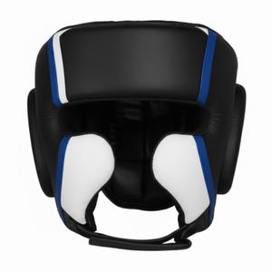 Casco de Boxeo Ajustable de Cuero al por Mayor para Entrenamiento de MMA y Kickboxing - Protector y Duradero - Product Image 1