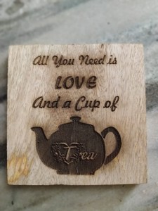 Sous-verre en bois écologique réutilisable, résistant à la chaleur, pour la maison moderne, le café, le bar, disponible à un prix raisonnable - Product Image 2