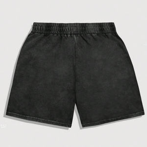 กางเกงขาสั้นผู้ชายปี 2026 ผ้าหนา 450GSM กางเกงขาสั้นน้ำหนักมากสำหรับผู้ชาย ผ้าฝ้าย 100% เฟรนช์เทอร์รี่ ปักโลโก้ตามสั่ง กางเกงขาสั้นลำลองผู้ชาย - Product Image 6