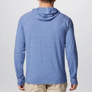 Sudadera con capucha de pesca de manga larga UV de poliéster transpirable de secado rápido de alta calidad logotipo personalizado UPF 50 ropa deportiva para Tallas grandes - Product Image 2