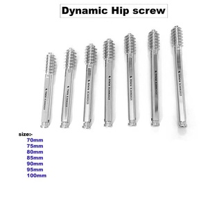 Juego de tornillos dinámicos DHS de 7 piezas, implantes ortopédicos veterinarios, instrumentos de fijación ósea de acero inoxidable para cirugía animal - Product Image 2