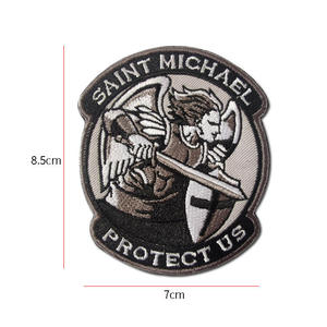 Patch en PVC souple de qualité supérieure, badge en caoutchouc surélevé personnalisé pour vêtements, casquettes, sacs, équipement tactique extérieur, fabricant en gros - Product Image 1