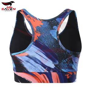 Producto de moda, mejor calidad, sujetador deportivo transpirable, sólido, para correr, gimnasio, sublimación, yoga, sujetador deportivo push-up para mujer - Product Image 2