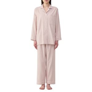 Ensemble de pyjama 2 pièces pour femmes, vêtements de nuit en coton confortables, pantalon à manches longues, style décontracté de luxe pour la maison, respirant pour l'été et le printemps - Product Image 1