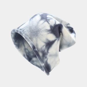 Custom Winter Acrylic Beanie Fashionable Outdoor Streetwear with Embroidered Logo <b>Tie</b>-Dye Puff Printing Common Fabric Feature - Product Image 6