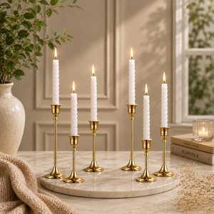 Unique <b>Candle</b> Holder Nordic Style Wrought Iron <b>Candle</b> Stand Christmas Retuals Creative Home Decor Candlelight <b>Dinner</b> Stand By UO - Product Image 5