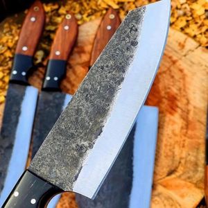 Juego de Cuchillos de Cocina para Preparación de Alimentos con Mangos Ergonómicos para Picar, Rebanar y Cortar en Cubos, Cuchillos Profesionales para Cocinar - Product Image 4