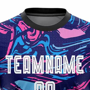 Camiseta de Fútbol Personalizada, Transpirable, de Alta Calidad, con Estampado, de Secado Rápido, Manga Larga, Uniforme de Fútbol, Nuevo Diseño - Product Image 4
