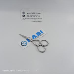 Agusta Embroidery Scissors Wholesaler Custom Logo Chrome Finish Knitting Scissors Private Label Threading Shears Suppliers - Product Image 4
