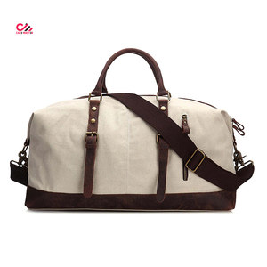 New Design 100% High Quality Genuine <b>Leather</b> Duffle Bag <b>Large</b> Capacity Lightweight Durable for Travel and Outdoor Use - Product Image 2