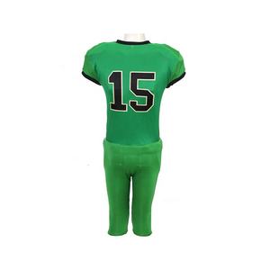 Ensemble d'uniformes de football américain personnalisés imprimés par sublimation, taille plus, maillot à manches courtes et pantalon, personnalisable - Product Image 3
