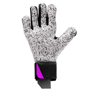 New Professional High Adjustable Breathable Non-Slip <b>Hook</b> Loop Closure Goalkeeper Gloves Finger Protector Adult Thick Leather - Product Image 2