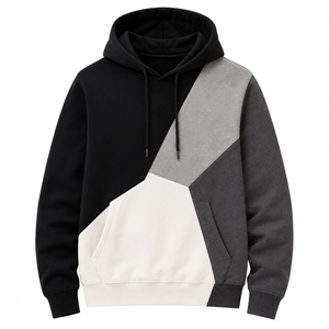 Unisex Winter 100% Cotton Fleece Pullover <b>Hoodie</b> with Oversized Fit Lined Design Eco-Friendly & Breathable Fabric - Product Image 1
