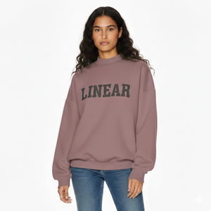 Mockneck Sweatshirt Women Oversized Mockneck <b>Winter</b> Loose Fit Casual <b>Top</b> Minimal Street Style For Everyday Wear - Product Image 3