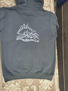 เสื้อฮู้ดดี้ผู้ชายคุณภาพสูง 100% ผ้าฝ้าย เสื้อสเวตเชิ้ตแบบสวมหัว สตรีทแวร์ ชุดวอร์ม ผ้าเดนิม หนานุ่ม พิมพ์ลายพัฟฟ์ เสื้อฮู้ดดี้เท่ๆ - Product Image 2