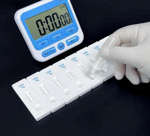 Kit de Prueba Rápida para Enfermedades Infecciosas en Mascotas, Casete de Diagnóstico de Antígenos de Virus y Parásitos en Perros y Gatos para Clínica Veterinaria - Product Image 1