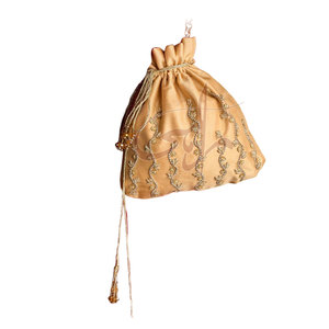 Bolsos de Mujer Impermeables Portátiles Hechos a Medida con Estilo Único, Color Sólido, Material Duradero, Forma de Potli, Capacidad de 1L, Tendencia de Moda, en Stock - Product Image 1