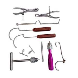 Juego de Instrumentos Quirúrgicos Veterinarios Ortopédicos de 9 Piezas, Herramientas Reutilizables de Alta Calidad para Cirugía Ósea Canina, Uso Hospitalario y Clínico - Product Image 2