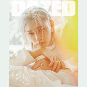 Revista Musical Stray Kids FELIX Dazed & Confused, Libro Electrónico de K-Pop (CD), Papel y Plástico, Idioma Coreano, Para Todas las Edades - Product Image 2