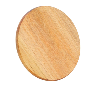 Posavasos Redondo de Madera Resistente al Calor, Reutilizable, Ecológico, para Mesa de Comedor - Product Image 3
