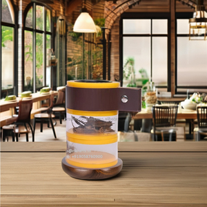 Quemador de Bukhoor acrílico de madera recién llegado, quemador de incienso, quemador portátil árabe Bakhoor Oud Bukhoor, Mubkhar Medkhan dukhoon - Product Image 1