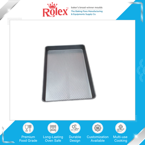 Bandeja de alusteel de la más alta calidad, precio mayorista, OEM, hecha a medida, apta para horno y lavable, 300x200x50 mm de altura - Product Image 2